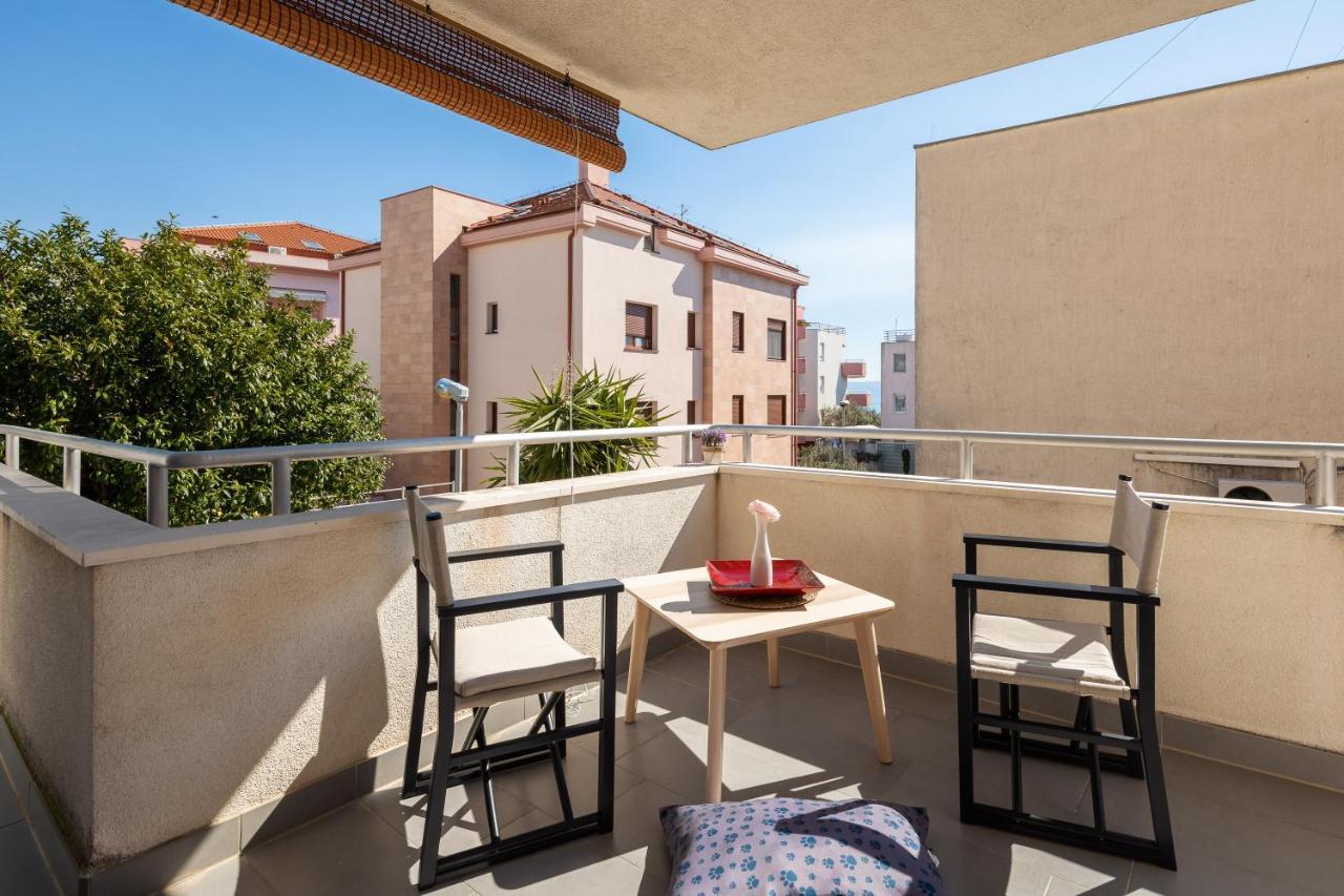Modern Apt With Terrace 4 Min Walk To The Beach Spalato Esterno foto
