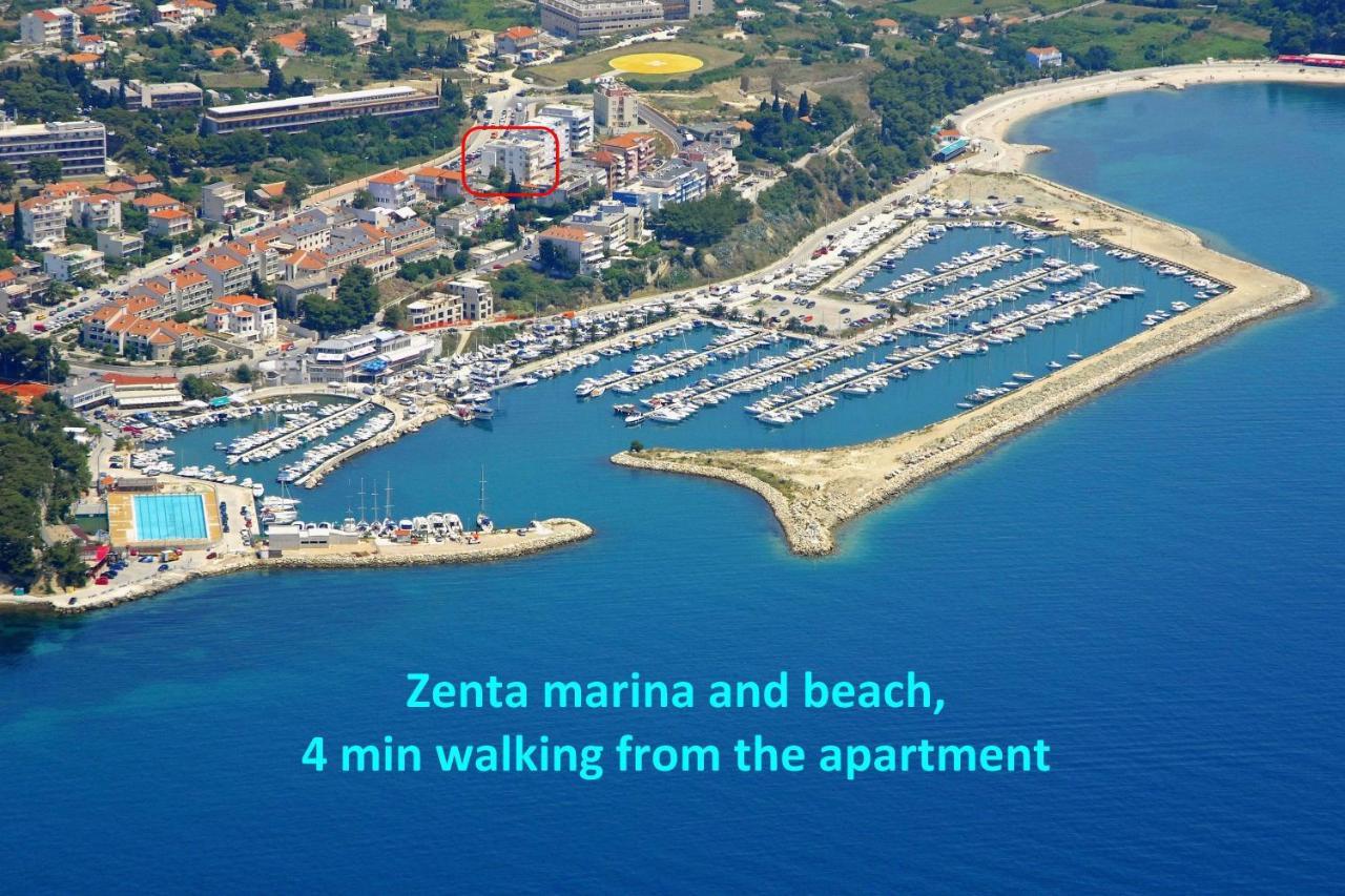 Modern Apt With Terrace 4 Min Walk To The Beach Spalato Esterno foto