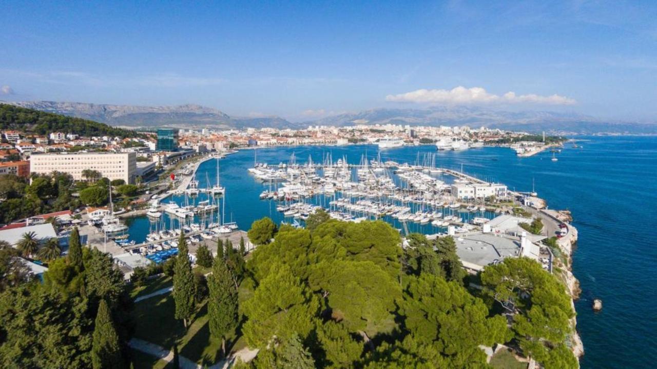 Modern Apt With Terrace 4 Min Walk To The Beach Spalato Esterno foto